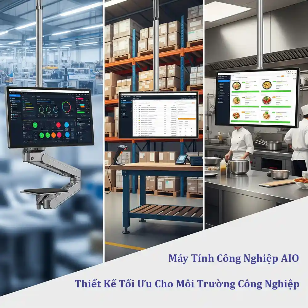 Máy Tính Công Nghiệp AIO Toàn Diện Cho Nhà Máy Hiện Đại