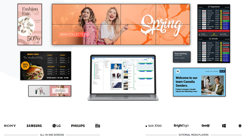 Màn hình Menu – Giải pháp trình chiếu Menu điện tử bằng Digital Signage